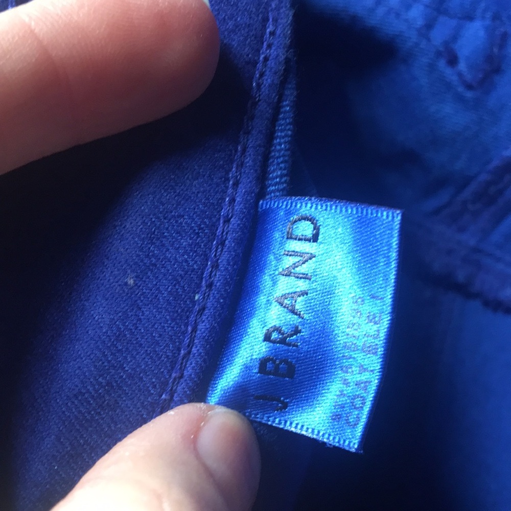 JBrand Coated Cobalt blue skinny jeans 25 - Picture 6 of 11
